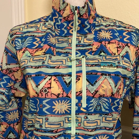 NWT PATAGONIA 1/2 ZIP PULLOVER HOUDINI STASH WIND BREAKER